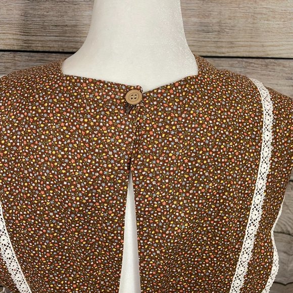 Vintage 1960s Mid Century Full Apron - Picture 6 of 7